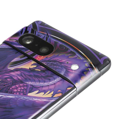 Dragonblade Netherblade Purple by Ruth Thompson Pixel Skins